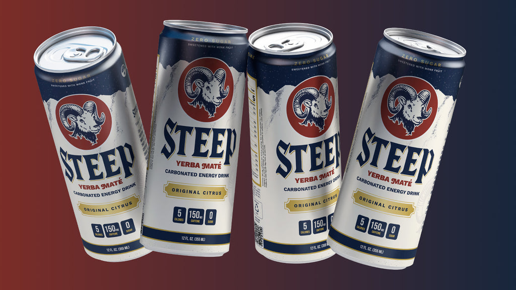 Steep Original Citrus — Clean Yerba Maté Energy (12 oz)