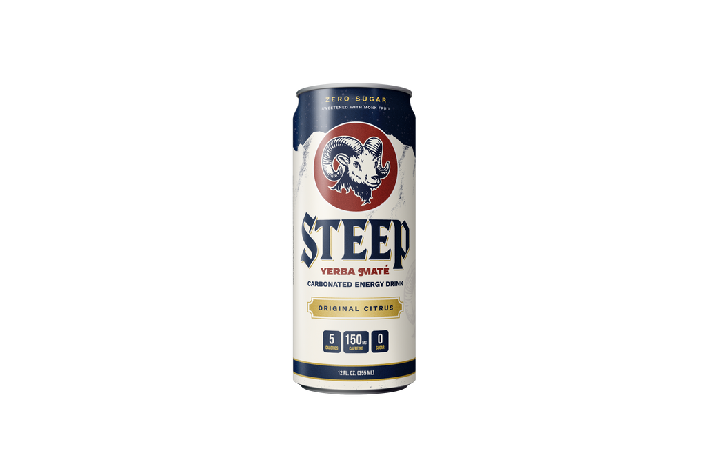 Steep Original Citrus — Clean Yerba Maté Energy (12 oz)