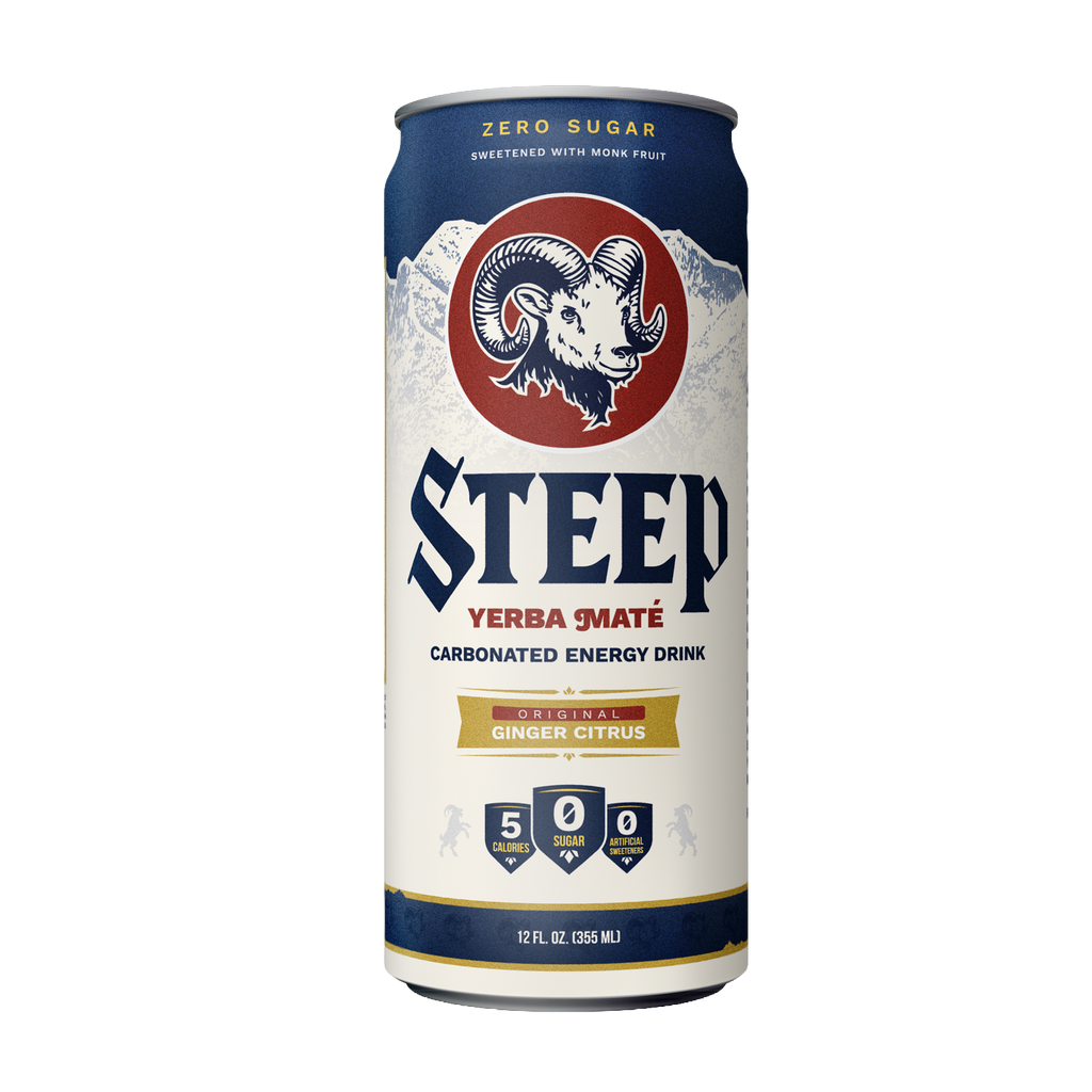 Steep Original Ginger Citrus 12oz - 12 Pack