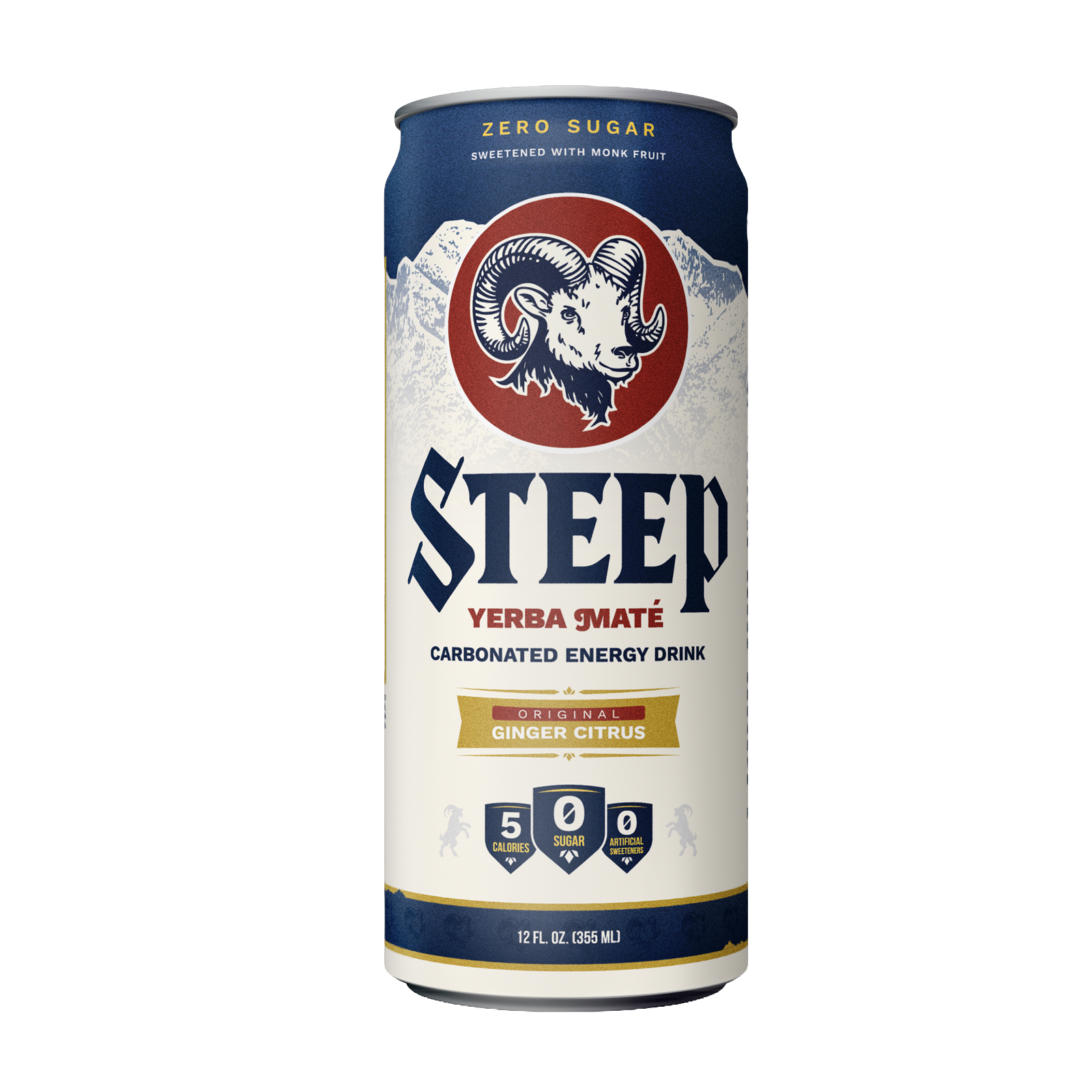 Steep Original Ginger Citrus 12oz - 6 Pack