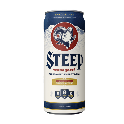 Steep Original Ginger Citrus 12oz - 12 Pack