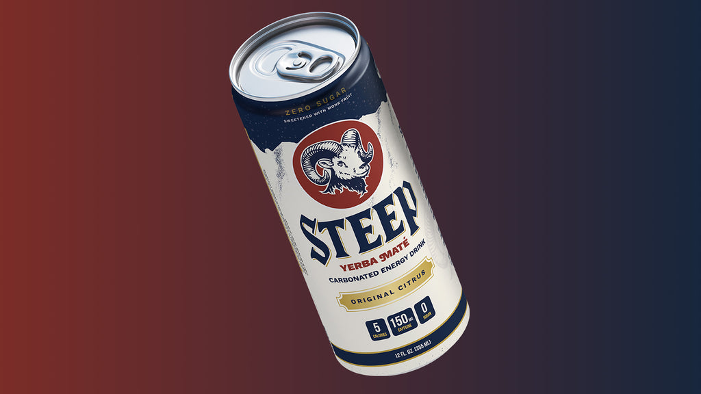 Steep Original Citrus — Clean Yerba Maté Energy (12 oz)