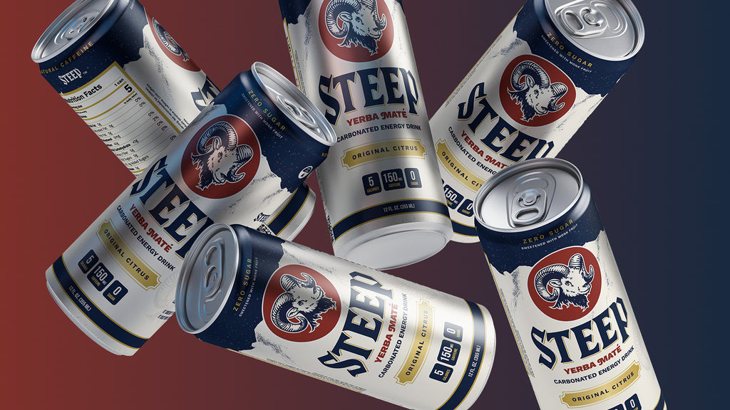 Steep Original Citrus — Clean Yerba Maté Energy (12 oz)