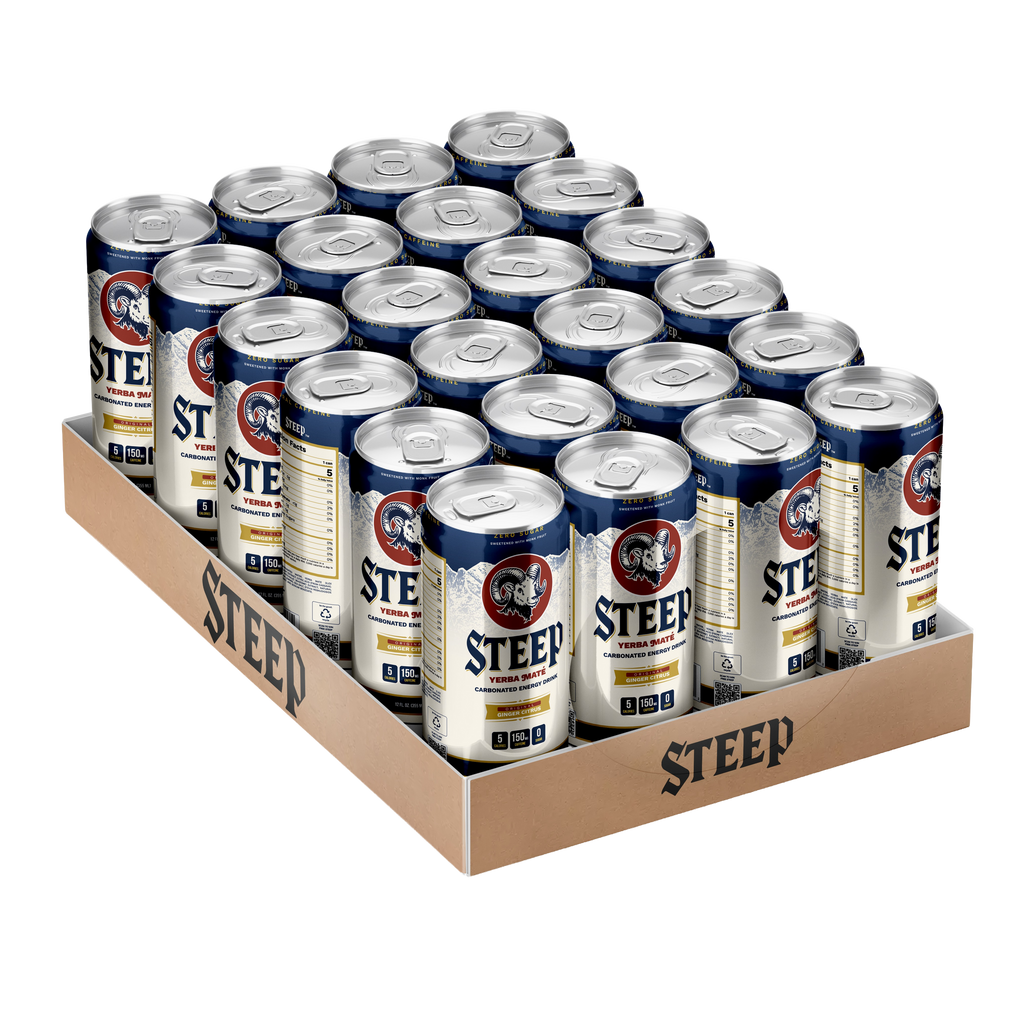 Steep Original Ginger Citrus 12oz - 24 Pack (Full Case)
