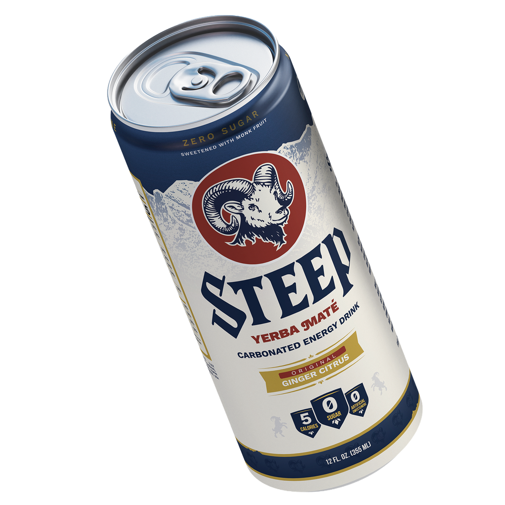 Steep Original Ginger Citrus 12oz - 12 Pack