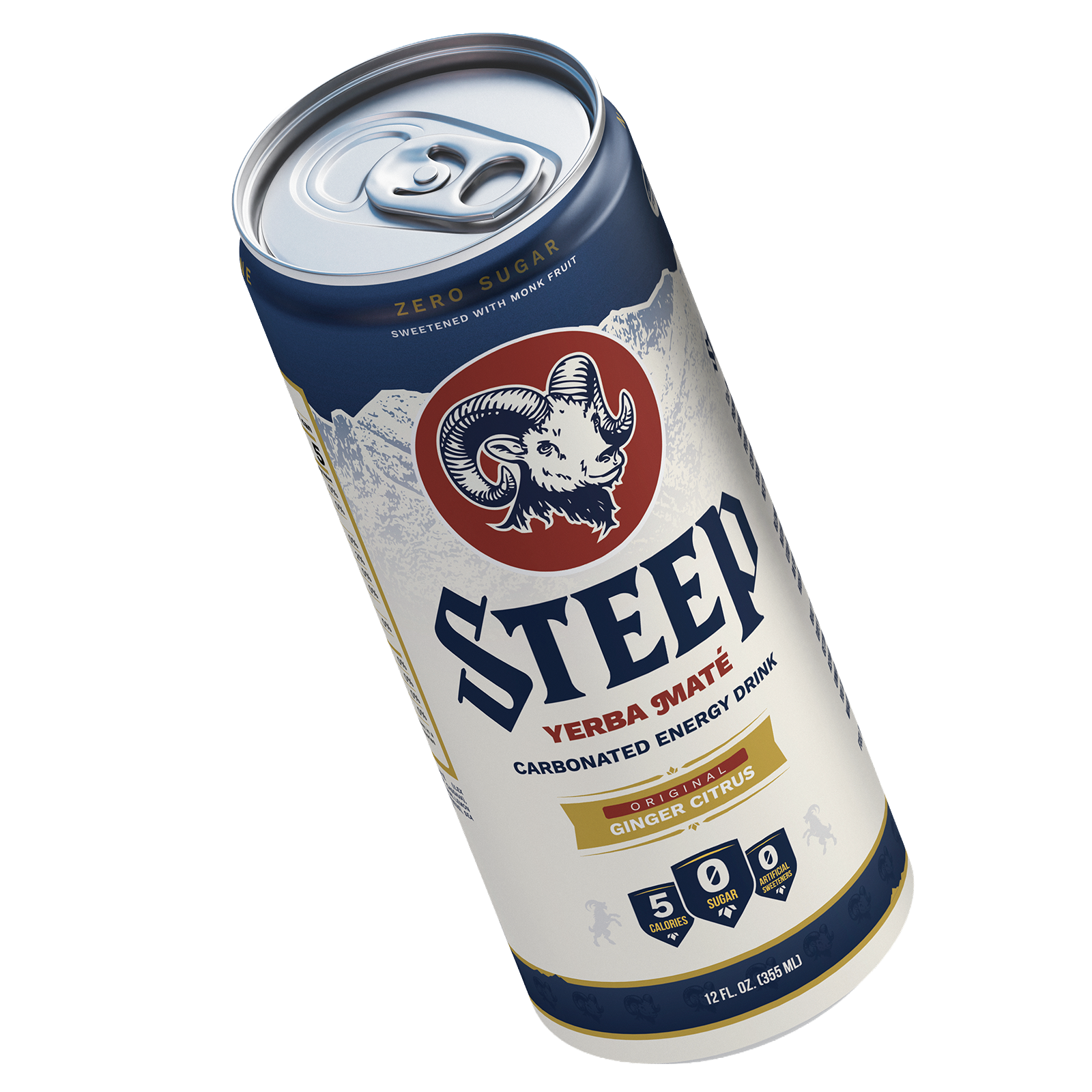 Steep Original Ginger Citrus 12oz - 6 Pack